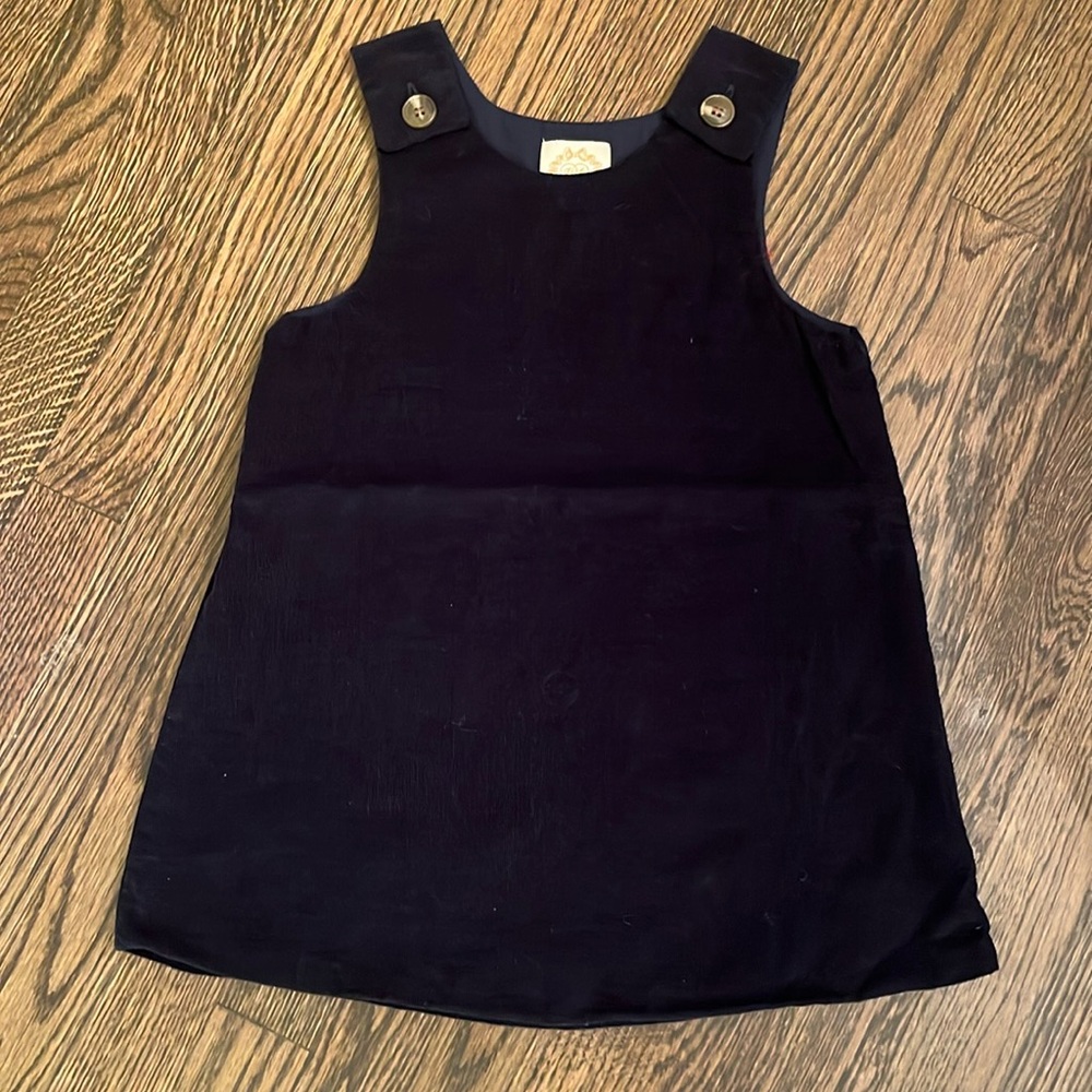TBBC Navy Corduroy Jumper. size 5